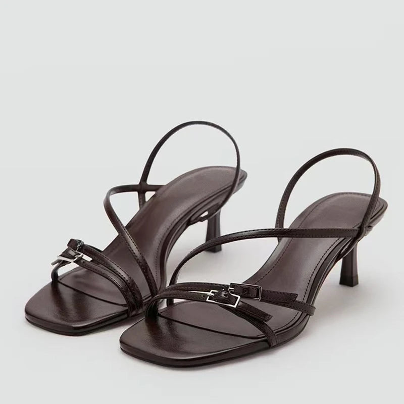 Seraphina Buckle Strap Sandal