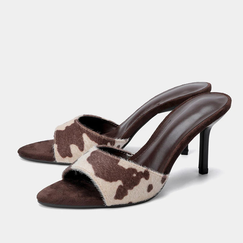 Amelie Suede Mule Slide