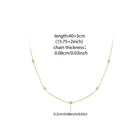 Moissanite Necklace – Elin