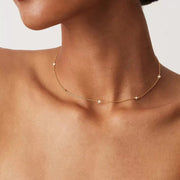 Moissanite Necklace – Elin