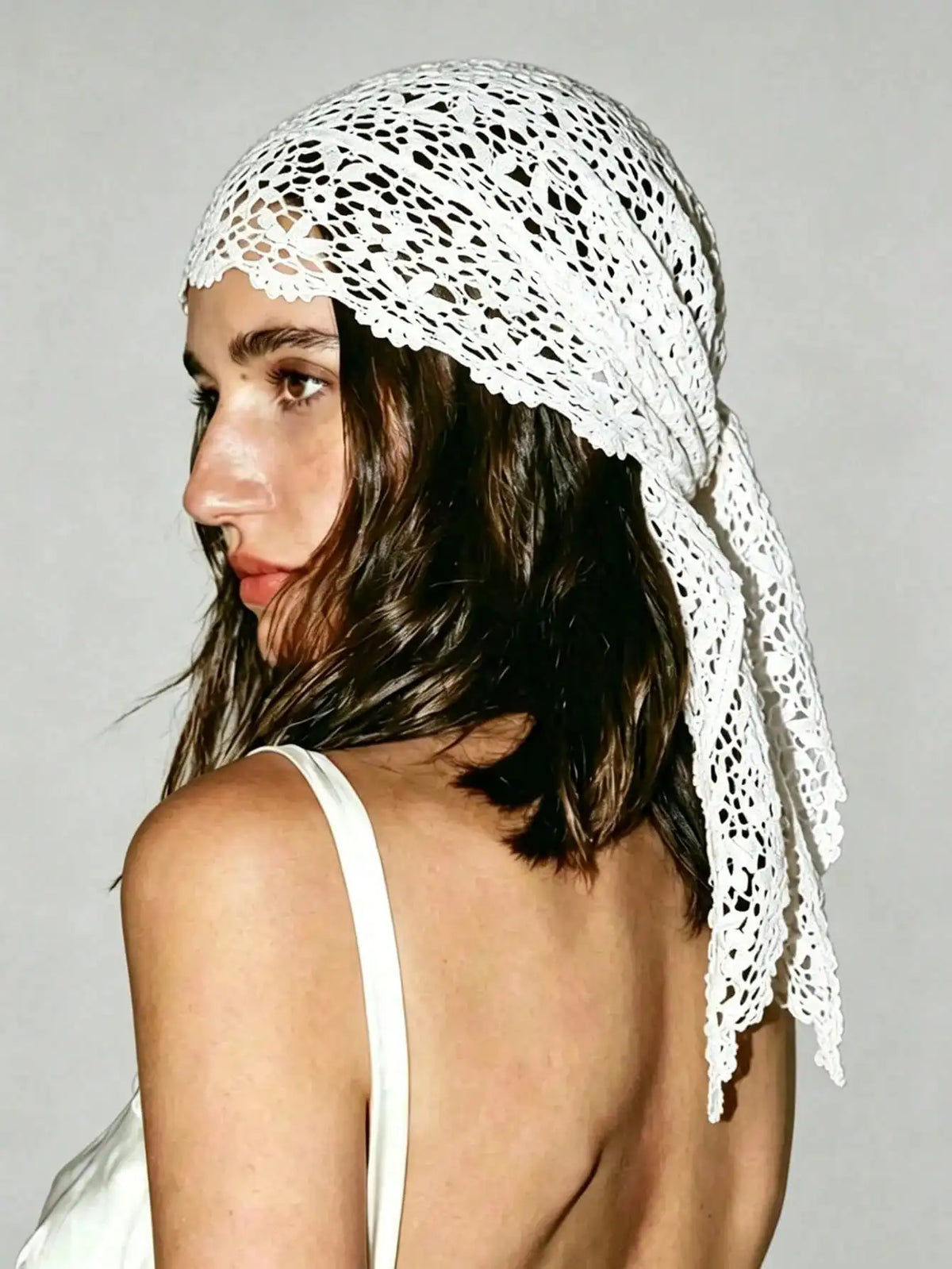 Crochet Headscarf – Iris