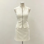 Ingrid Vest & Mini Skirt Co-ord