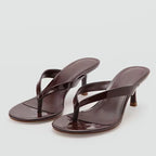 Delphine Clip-Toe Slide Sandal