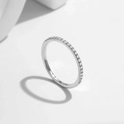 Moissanite Band – Kate