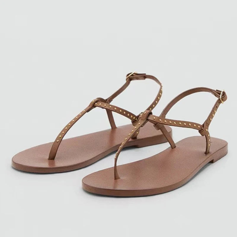 Marlowe Rivet Gladiator Sandal
