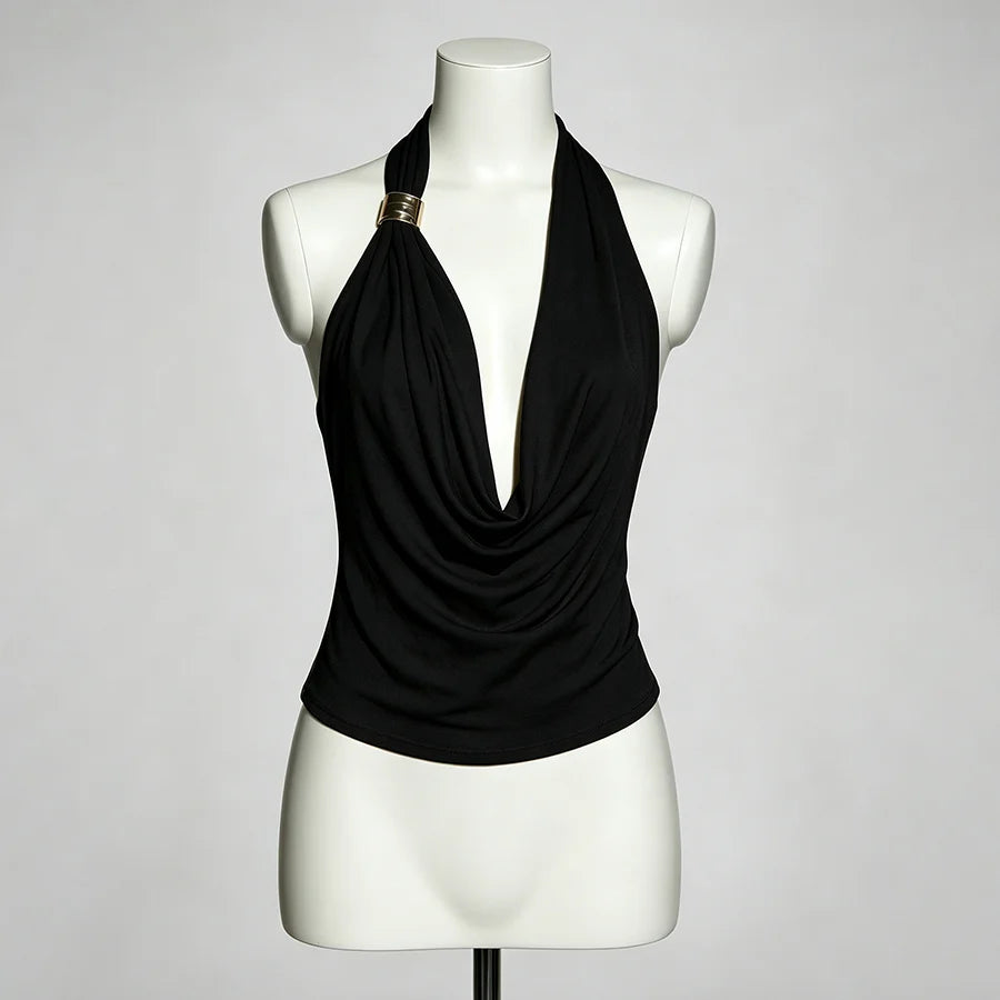 Blanche Backless Buckle Camisole