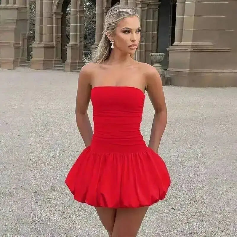 Halter Wrap Mini Dress – Eira