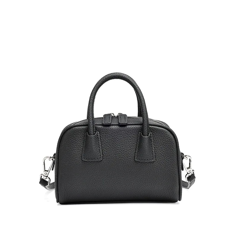 Genevra Leather Crossbody Pillow Bag