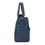 Laurel Denim Coat-Shaped Crossbody Bag