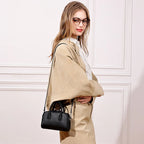 Genevra Leather Crossbody Pillow Bag