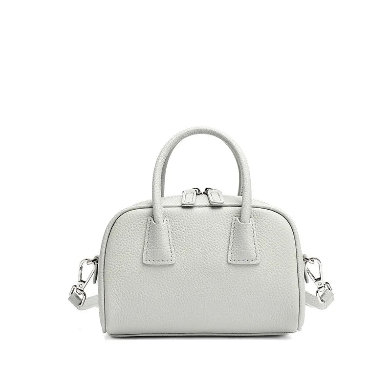 Genevra Leather Crossbody Pillow Bag