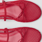 Buckle-Strap Mesh Flat – Dara