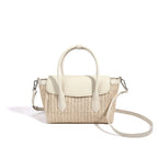 Everleigh Woven Leather Shoulder Bag