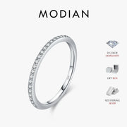Moissanite Band – Kate