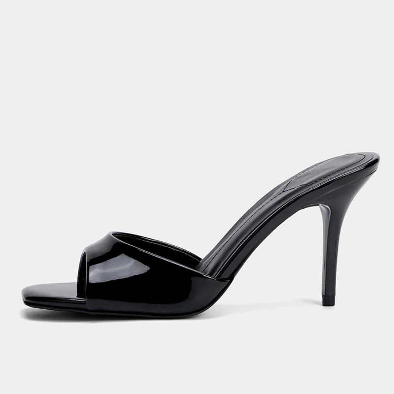 Corinne Patent Leather Mule