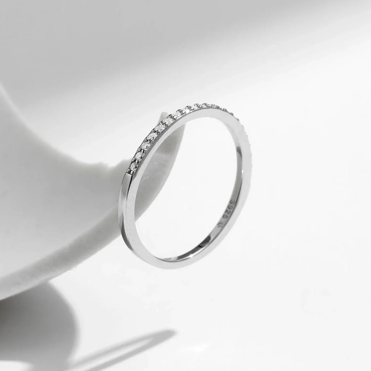 Moissanite Band – Kate