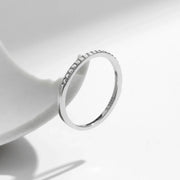 Moissanite Band – Kate