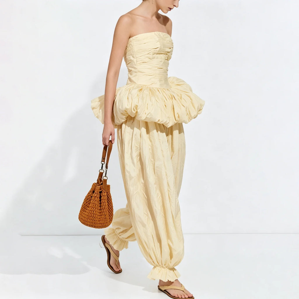 Isolde Tube Top & Balloon Pants Set