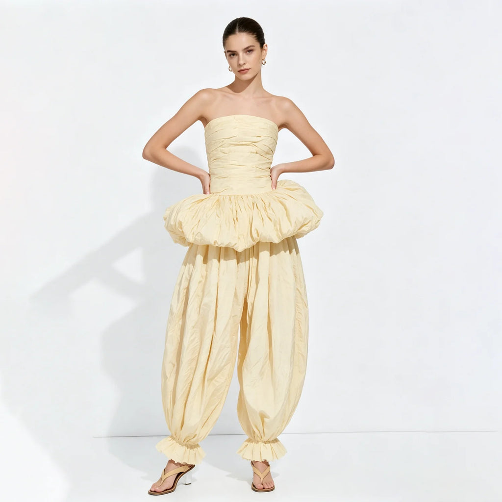 Isolde Tube Top & Balloon Pants Set