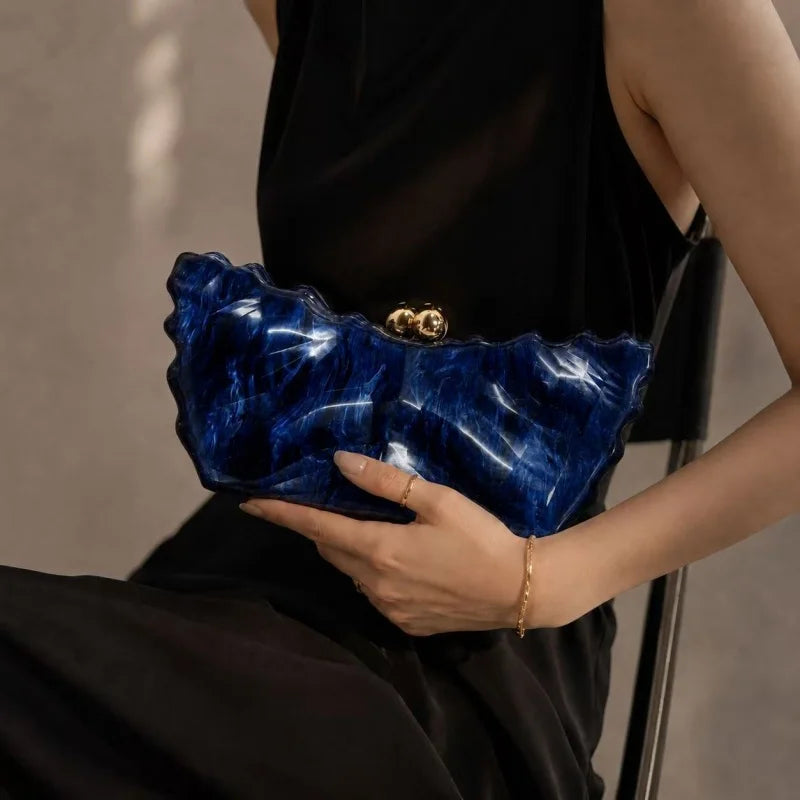 Fenwick Marbled Bowl Clutch