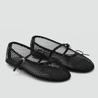 Buckle-Strap Mesh Flat – Dara