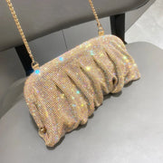 Rhinestone Fold Clutch – Maya