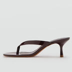 Delphine Clip-Toe Slide Sandal