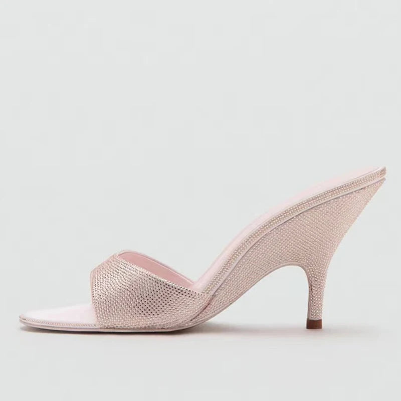 Solange Stiletto Slide Sandal