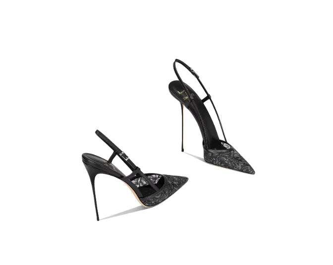 Pointed Buckle Pump – Gwen