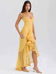 Ruffled Maxi Dress – Romilly