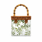 Rattan-Handle Box Bag – Wynn