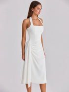 Square-Neck Dress – Gwendolyn