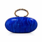 Leighton Oval Acrylic Evening Purse