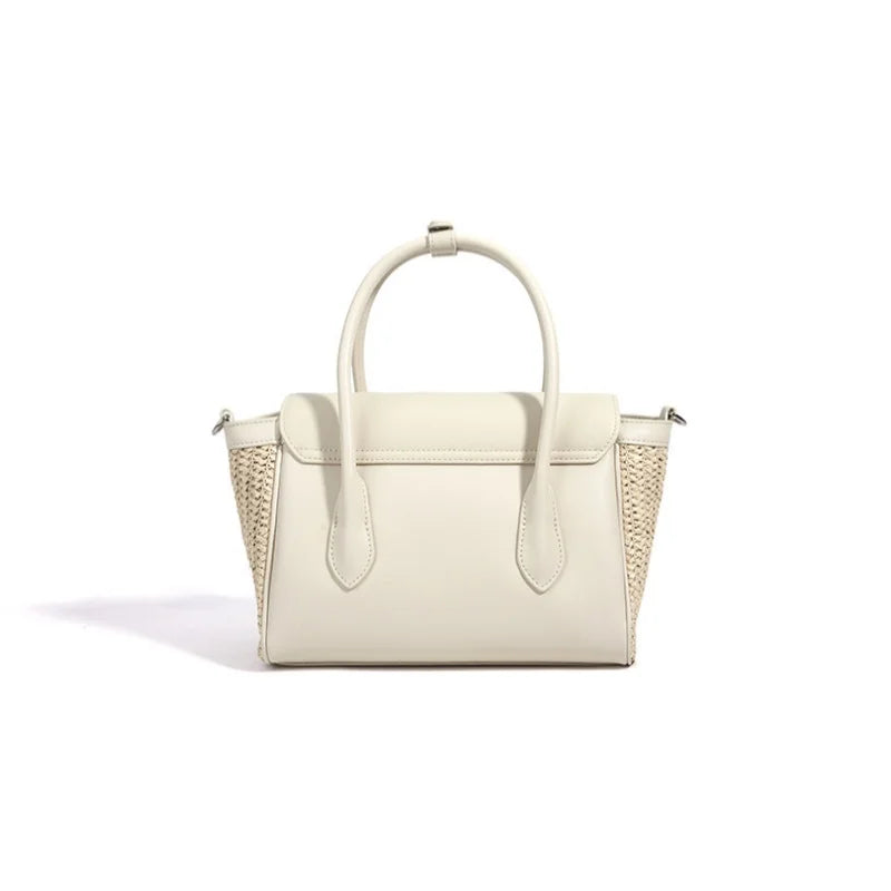 Everleigh Woven Leather Shoulder Bag