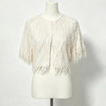 Aveline Fringed Open Cardigan