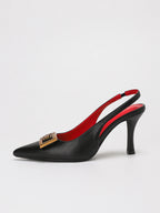 Harmony Square Buckle Stiletto Heel