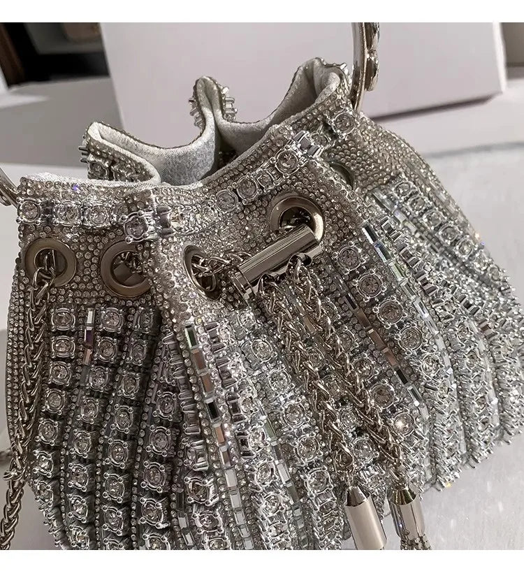 Rhinestone Clutch – Mara