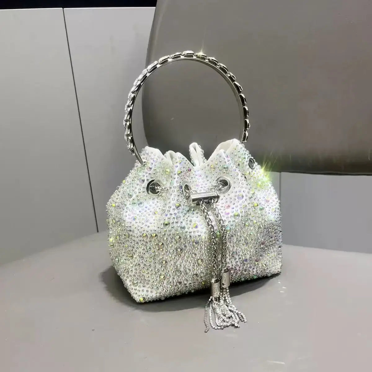Rhinestone Clutch – Mara