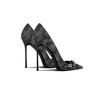 Metal-Buckle Pump – Fern
