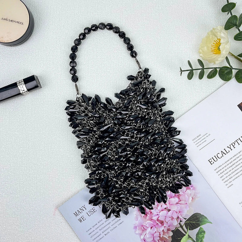 Rhinestone Bucket Bag – Kira