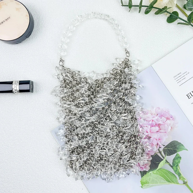 Rhinestone Bucket Bag – Kira