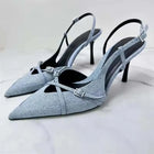 Pointed Buckle Pump – Bela