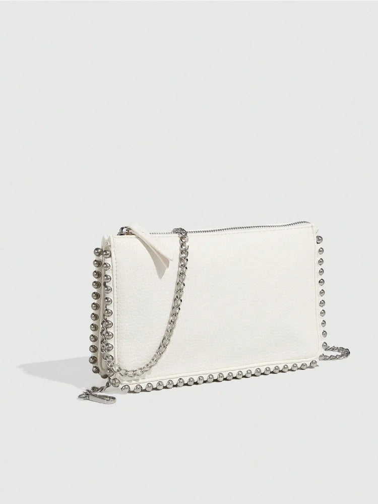 Elodie Rivet Chain Underarm Bag