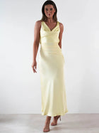 Cowl-Neck Gown – Zadie