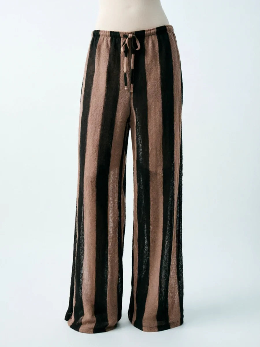 Hazelton Asymmetrical Top & Pants Set
