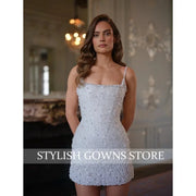 Beaded Spaghetti Gown – Marla
