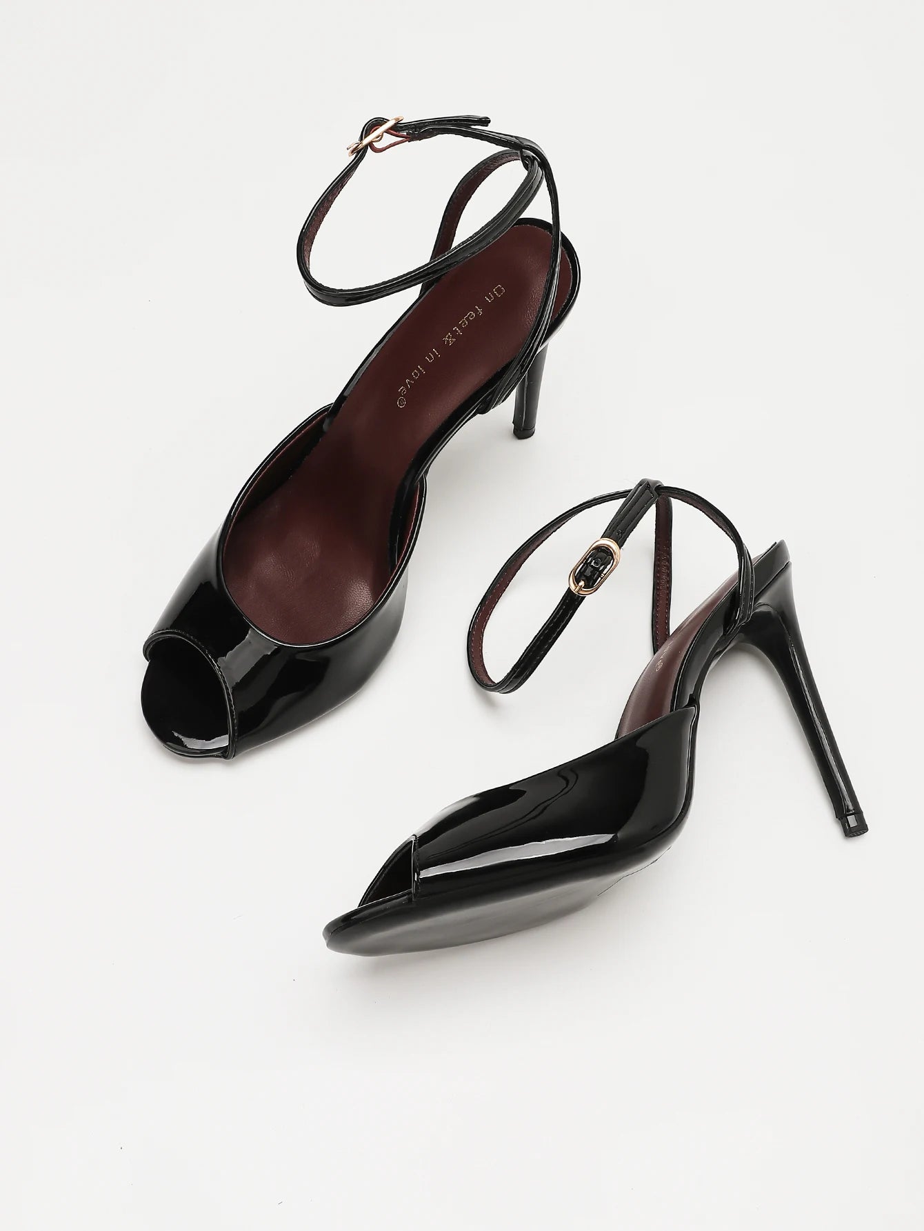 Cybele Patent Ankle-Strap Sandal