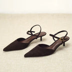 Abrielle Buckle Strap Mule Pump
