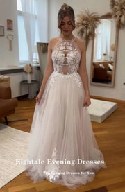 Halter Bridal Gown – Hera