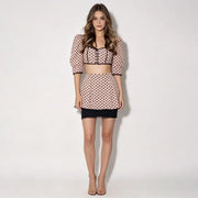 Puff Top & Skirt Set – Odalys
